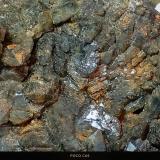 Cuarzo (variedad prasio)<br />Mina Balsa Depositaria, El Pino, El Gorguel, Cartagena, Comarca Campo de Cartagena, Región de Murcia (Murcia), España<br />6 x 7 cm.<br /> (Autor: Felipe Abolafia)