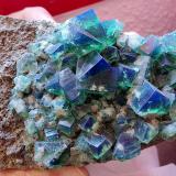 FluoritaMina Rogerley, Frosterley, Weardale, North Pennines Orefield, County Durham, Inglaterra / Reino Unido18 cm (Autor: Cesar M. Salvan)