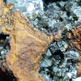 Adamita (variedad manganesífera)Mina Ojuela, Mapimí, Municipio Mapimí, Durango, México60x55x30 mm. (Autor: Luis Edmundo Sánchez Roja)