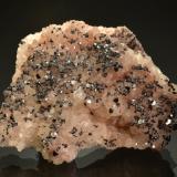 Hematite on QuartzSainte-Marie-aux-Mines, Colmar-Ribeauvillé, Haut-Rhin, Grand Est, France7.0 x 5.1 x 2.8 cm (Author: Michael Shaw)