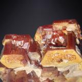 Vanadinite<br />Coud'a, Mibladen mining district, Mibladen, Midelt, Midelt Province, Drâa-Tafilalet Region, Morocco<br />Detail<br /> (Author: Firmo Espinar)