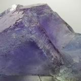 Fluorita morada.<br />Pozo Coroña, Filón Josefa-Veneros, Coroña de Arriba-La Collada, zona minera de La Collada, Siero, Comarca Oviedo, Principado de Asturias (Asturias), España<br />17x12 cm<br /> (Autor: AntonioJesus)