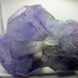 Fluorita morada.<br />Zona La Viesca, zona minera de La Collada, Huergo, Siero, Comarca Oviedo, Principado de Asturias (Asturias), España<br />17x12 cm<br /> (Autor: AntonioJesus)