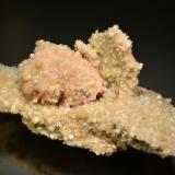 Stilbite<br />Starnitsa deposit, Davidkovo ore field, Rhodope Mountains, Smolyan Oblast, Bulgaria<br />14.0 x 6.5 x 6.0 cm<br /> (Author: Michael Shaw)