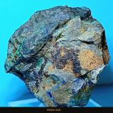 Tennantita<br />El Saltador, Carboneras, Comarca Levante Almeriense, Almería, Andalucía, España<br />3,5 x 3,5 cm.<br /> (Autor: Felipe Abolafia)