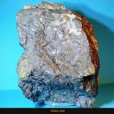 Pirargirita con polibasita, galena y calcopirita<br />Mina Highland Bell, Beaverdell, Distrito minero Greenwood, Columbia Británica, Canadá<br />6 x 8 x 5 cm.<br /> (Autor: Felipe Abolafia)