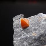 WulfenitaEl Centenillo Mine, Cortijo del Humo, Cerro de las Minas, Albuñuelas, Comarca Valle de Lecrín, Granada, Andalusia, Spain20x40 mm (Autor: Ignacio)