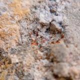 Bismoclite<br />La Fossa crater, Vulcano Island, Eolie Islands, Lípari Municipality, Messina Province, Sicily, Italy<br />0.1-05 mm<br /> (Author: mineralenzo)