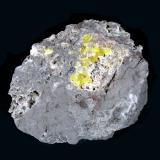 AzufreCáucaso Mine, Conil Mines, Conil de la Frontera, Comarca La Janda, Cádiz, Andalusia, Spain8 x 8 cm. (Autor: Antonio P. López)