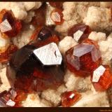 SpessartinaCatas Spessartina Wushan, Tongbei, Yunxiao, Prefectura Zhangzhou, Provincia Fujian, ChinaFoV: 2,5 x 1,7 mm (Autor: Jose Angel Carrero)