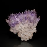Quartz (variety amethyst), QuartzKarur District, Tamil Nadu, India12.8 x 11.5 cm (Author: am mizunaka)