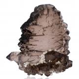 Quartz (variety smoky)Col des cristaux, Bassin du Talèfre, Mont Blanc, Chamonix, Haute-Savoie, Auvergne-Rhône-Alpes, Francia10 x 10 x 14.5 cm / main crystal: 10.3 cm (Author: MIM Museum)