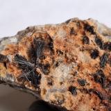 PyrolusiteMonte Unturzu, Ittiri, Sassari Province, Sardinia, ItalyFoV ca. 3 x 2,5 cm (Author: Volkmar Stingl)