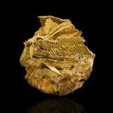 Gold<br />Round Mountain Mine, Round Mountain, Round Mountain District, Nye County, Nevada, USA<br />6,5 x 8,0 x 5,0 cm<br /> (Author: MIM Museum)