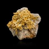 Gold<br />Round Mountain Mine, Round Mountain, Round Mountain District, Nye County, Nevada, USA<br />8,5 x 7,5 x 6,0 cm<br /> (Author: MIM Museum)