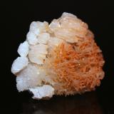 Mimetite, Cerussite<br />Nakhlak Mine, ↓200 m., Madan-e Nakhlak, Anarak District, Nain, Isfahan Province, Iran<br />5 x 4.3 cm<br /> (Author: Don Lum)