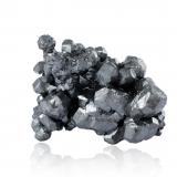 AcanthiteHimmelfahrt Mine, Freiberg, Freiberg District, Erzgebirgskreis, Saxony/Sachsen, Germany7,0	x	6,0	x	4,5	cm (Author: MIM Museum)