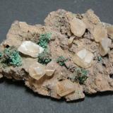 Calcite<br />Tsumeb Mine, Tsumeb, Otjikoto Region, Namibia<br />70x50mm<br /> (Author: Heimo Hellwig)
