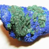 Malachite/Azurite<br />Tsumeb Mine, Tsumeb, Otjikoto Region, Namibia<br />40x30x20mm<br /> (Author: Heimo Hellwig)