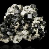 Fluorapatite (Apatite Group) on Albite<br />Sapo Mine, Ferruginha, Conselheiro Pena, Vale do Rio Doce, Minas Gerais, Brazil<br />18,5	x	12,0	x	12,0	cm<br /> (Author: MIM Museum)