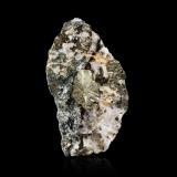 Cubanite with Calcite<br />Henderson No. 2 Mine, Chibougamau, Nord-du-Québec, Québec, Canada<br />19,0	x	11,0	x	6,0	cm<br /> (Author: MIM Museum)