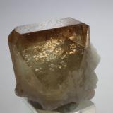 Topaz<br />Shigar Valley, Shigar District, Gilgit-Baltistan (Northern Areas), Pakistan<br />2.5 x 2.3 x 2.1 centimeters<br /> (Author: Ricardo Melendez)