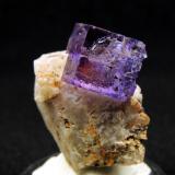 Fluorite<br />Santa Eulalia District, Municipio Aquiles Serdán, Chihuahua, Mexico<br />2.5 x 2.3 x 2.1 centimeters<br /> (Author: Ricardo Melendez)