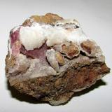 Calcita (variedad cobaltífera)Mina Solita, Peramea, Baix Pallars, Comarca Pallars Sobirà, Lérida / Lleida, Cataluña / Catalunya, España4''6 x 4''5 cm. (Autor: phrancko)