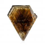 Chrysoberyl<br />Pancas, Espirito Santo, Sudeste Region, Brazil<br />6,0	x	5,0	x	1,0	cm<br /> (Author: MIM Museum)