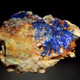 LinariteBlanchard Mine (Portales-Blanchard Mine), Bingham, Hansonburg District, Socorro County, New Mexico, USA6.1 x 8.6 cm (Author: crosstimber)