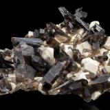 Microcline with Aegirine and Quartz (variety smoky)<br />Mount Malosa, Zomba District, Malawi<br />48,0	x	38,0	x	20,0	cm<br /> (Author: MIM Museum)