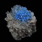 Quartz, Papagoite<br />Messina Mine, Musina (Messina), Vhembe District, Limpopo Province, South Africa<br />6.5 x 7.5 cm<br /> (Author: am mizunaka)