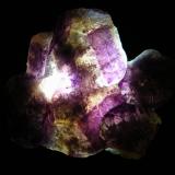 Fluorite<br />Erongo Mountain, Usakos, Erongo Region, Namibia<br />60x45x15mm<br /> (Author: Heimo Hellwig)