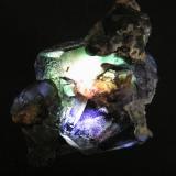 Fluorite<br />Erongo Mountain, Usakos, Erongo Region, Namibia<br />60x35x40mm<br /> (Author: Heimo Hellwig)