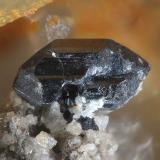 Stephanite<br />Fuerza Mine, Hiendelaencina, Comarca Serranía de Guadalajara, Guadalajara, Castilla-La Mancha, Spain<br />fov 2.8 mm<br /> (Author: Rewitzer Christian)