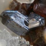 Stephanite<br />Fuerza Mine, Hiendelaencina, Comarca Serranía de Guadalajara, Guadalajara, Castilla-La Mancha, Spain<br />fov 2.2 mm<br /> (Author: Rewitzer Christian)