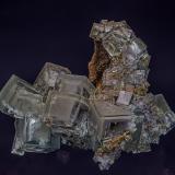 Fluorite<br />Huangshaping Mine, Guiyang, Chenzhou Prefecture, Hunan Province, China<br />6.5  x 6.9 cm<br /> (Author: am mizunaka)