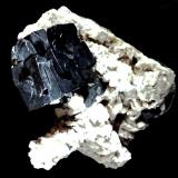 Galena y Dolomita.<br />Mina Sayari, Cerro Sayari, Provincia Arque, Departamento Cochabamba, Bolivia<br />60x60 mm<br /> (Autor: Jesus Franquesa Baucells)