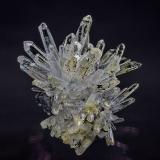 Quartz, Sphalerite, Epidote<br />Idarado Mine, Telluride, Ouray District, San Miguel County, Colorado, USA<br />7.0 x 6.5 cm<br /> (Author: am mizunaka)