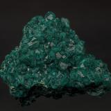 Dioptase<br />Tantara Mine, Shinkolobwe, Katanga Copper Crescent, Katanga (Shaba), Democratic Republic of the Congo (Zaire)<br />7.2 x 5.6 cm<br /> (Author: am mizunaka)