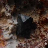 Azurita<br />Kerrouchen, Provincia Khénifra, Región Beni Mellal-Khenifra, Marruecos<br />8 x 6,5 x 6 cm<br /> (Autor: Antonio Alcaide)