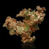 CobreMina Caledonia, Mass City, Condado Ontonagon, Michigan, USA70 x 64 x 27 mm. (Autor: Rafael Galiana)