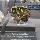 Pyromorphite<br />Heilige Dreifaltigkeit Mine, Zschopau, Erzgebirgskreis, Saxony/Sachsen, Germany<br />Specimen size ~ 8 cm<br /> (Author: Tobi)