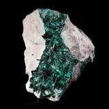 BrochantiteMilpillas Mine, Cuitaca, Municipio Santa Cruz, Sonora, Mexico15,0	x	17,0	x	11,0	cm (Author: MIM Museum)