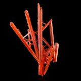 Crocoite<br />Adelaide Mine, Dundas mineral field, Zeehan District, West Coast Council, Tasmania, Australia<br />14,0	x	9,5	x	6,0	cm<br /> (Author: MIM Museum)