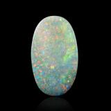 Opal<br />Coober Pedy, Central North, South Australia, Australia<br />7,0	x	4,0	x	1,0	cm<br /> (Author: MIM Museum)