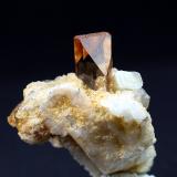 Topaz<br />Skardu District, Gilgit-Baltistan (Northern Areas), Pakistan<br />3.9 x 3.1 x 3 centimeters<br /> (Author: Ricardo Melendez)