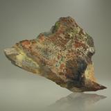Hewettita<br />Mina Gold Quarry, Subdistrito Maggie Creek, Carlin Trend, Condado Eureka, Nevada, USA<br />130 x 78 x 23 mm<br /> (Autor: Rafael Galiana)