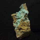AuricalcitaDistrito Minero Salamón, Crémenes, Comarca Montaña Oriental, León, Castilla y León, España80x45mm (Autor: joaquin gar)