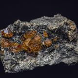 Grossular, Diopside<br />Vesper Peak, Sultan Basin, Sultan District, Snohomish County, Washington, USA<br />6.1 x 4.5 cm<br /> (Author: am mizunaka)